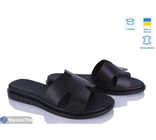 Шлепки жіночі на літо (6 пар р.37-40) коричневий  "Daman"