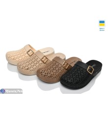 Шлепки жіночі на літо (5 пар р.37-41) мікс  "LOTTOS"