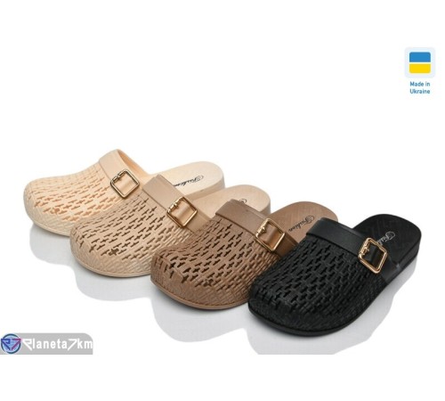Шлепки жіночі на літо (5 пар р.37-41) мікс  "LOTTOS"
