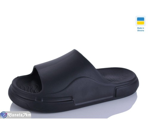 Шлепки чоловічі на літо (8 пар р.41-45) чорний  "LUCKY"