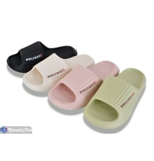 Шлепки жіночі на літо (12 пар р.36-41) мікс  "LEVLU"