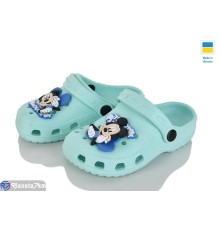 Кроки дитячі на літо (6 пар р.24-29) зелений  "Ladmir"