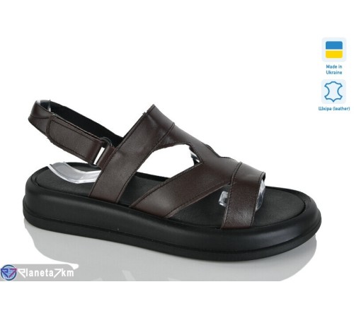 Босоніжки жіночі на літо (6 пар р.36-40) коричневий  "LIKA"