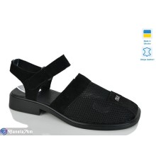 Босоніжки жіночі на літо (6 пар р.37-42) чорний  "LIKA"