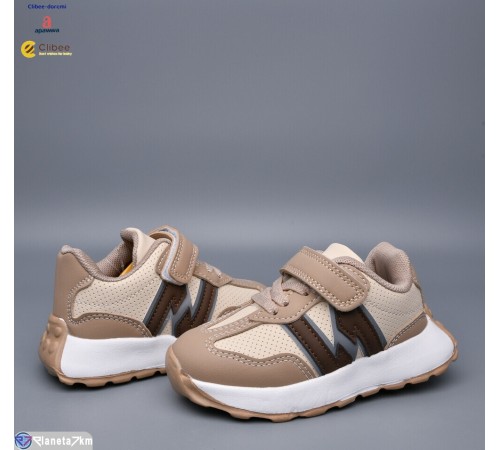 Дитячі кросівки на весну/осінь (4 пар р.22-27) бежевий  "BELIES-D"