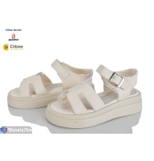 Дитячі босоніжки на літо (6 пар р.32-37) бежевий  "BELIES-D"