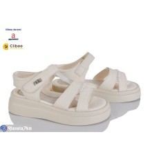 Дитячі босоніжки на літо (6 пар р.32-37) бежевий  "BELIES-D"