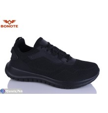 Кросівки чоловічі на весну/осінь (8 пар р.41-46) чорний  "Bonote"