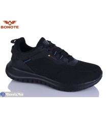 Кросівки чоловічі на весну/осінь (8 пар р.41-46) чорний  "Bonote"