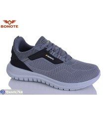 Кросівки чоловічі на весну/осінь (8 пар р.41-46) сірий  "Bonote"