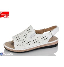 Босоніжки жіночі на літо (8 пар р.36-41) білий  "Maiguan"