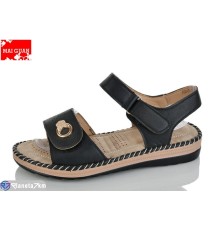 Босоніжки жіночі на літо (8 пар р.36-41) чорний  "Maiguan"