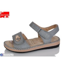 Босоніжки жіночі на літо (8 пар р.36-41) сірий  "Maiguan"