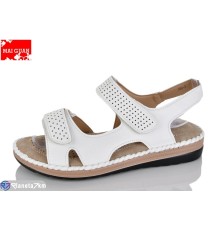 Босоніжки жіночі на літо (8 пар р.36-41) білий  "Maiguan"