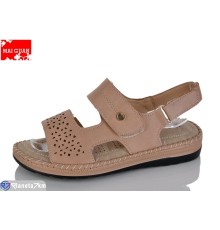 Босоніжки жіночі на літо (8 пар р.36-41) коричневий  "Maiguan"