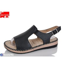 Босоніжки жіночі на літо (8 пар р.36-41) чорний  "Maiguan"