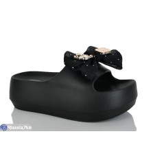 Шлепки жіночі на літо (8 пар р.36-41) чорний  "Belossa"