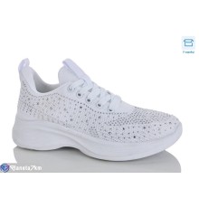 Кросівки жіночі на літо (8 пар р.36-41) білий  "Belossa"