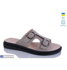 Шлепки жіночі на літо (6 пар р.36-40) коричневий  "LIKA"