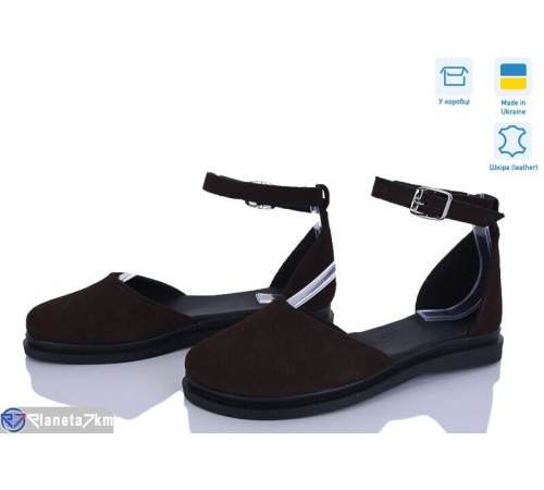 Босоніжки жіночі на літо (6 пар р.36-40) коричневий  "Linda"