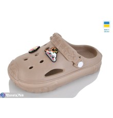 Кроки дитячі на літо (6 пар р.24-35) коричневий  "Melinda"