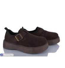 Туфлі жіночі на весну/осінь (8 пар р.37-40) коричневий  "TIMUS-OPT"