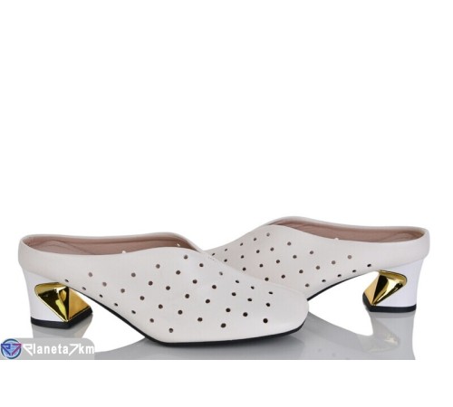 Шлепки жіночі на літо (8 пар р.37-40) бежевий  "TIMUS-OPT"