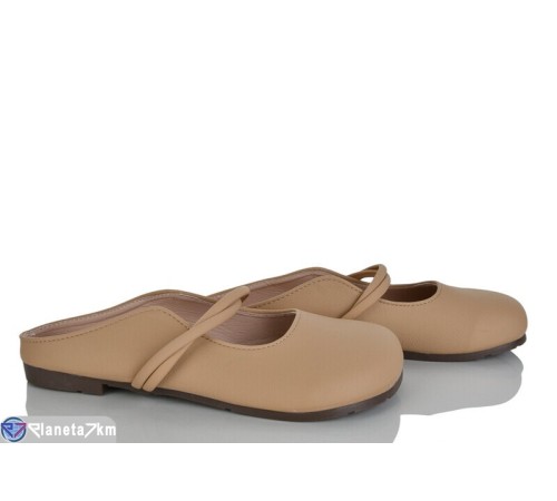 Шлепки жіночі на літо (8 пар р.37-40) бежевий  "TIMUS-OPT"