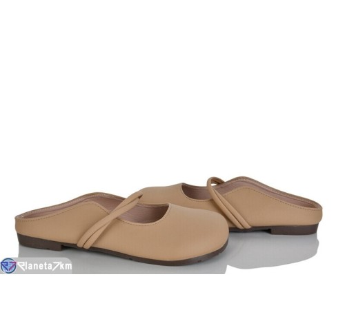 Шлепки жіночі на літо (8 пар р.37-40) бежевий  "TIMUS-OPT"