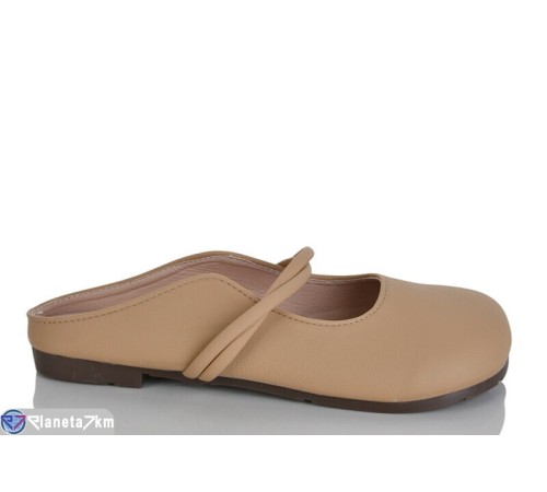 Шлепки жіночі на літо (8 пар р.37-40) бежевий  "TIMUS-OPT"