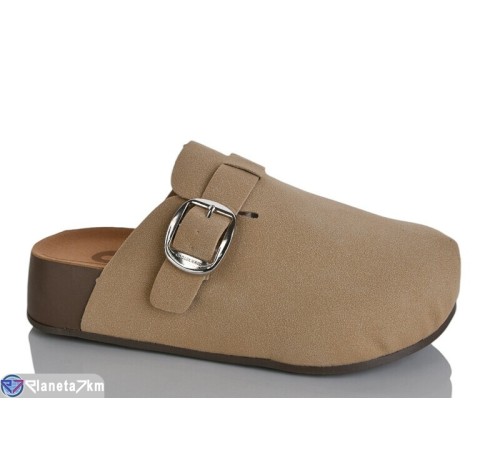 Шлепки жіночі на літо (8 пар р.37-40) бежевий  "TIMUS-OPT"