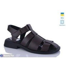 Босоніжки жіночі на літо (6 пар р.37-42) коричневий  "LIKA"