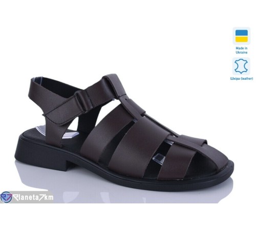 Босоніжки жіночі на літо (6 пар р.37-42) коричневий  "LIKA"
