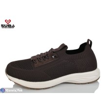 Кросівки чоловічі на літо (8 пар р.41-46) коричневий  "SUBA"