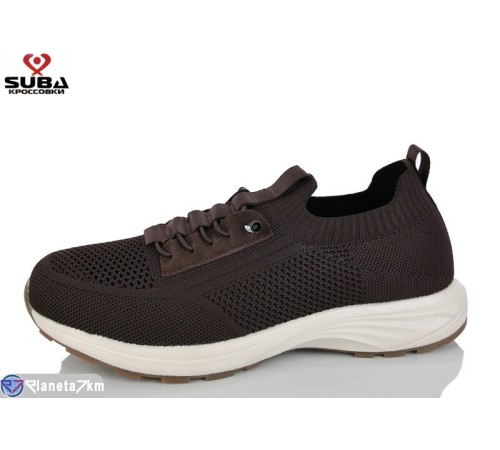 Кросівки чоловічі на літо (8 пар р.41-46) коричневий  "SUBA"