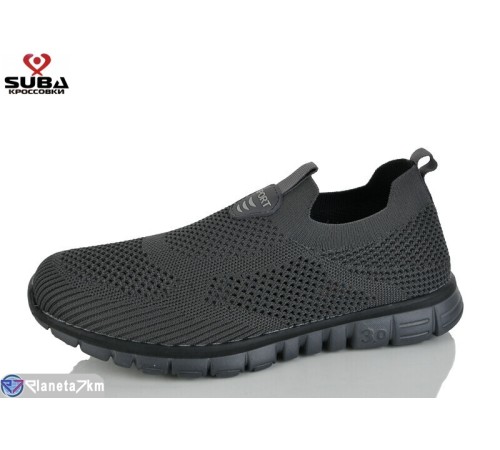 Кросівки чоловічі на літо (8 пар р.41-46) сірий  "SUBA"