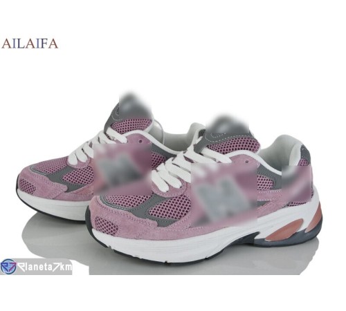 Кросівки жіночі на весну/осінь (8 пар р.36-41) фіолетовий  "Latifa"