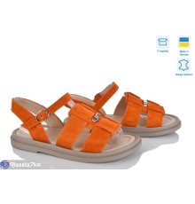 Босоніжки жіночі на літо (8 пар р.36-41) оранжевий  "ERIKA"