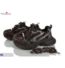 Кросівки жіночі на весну/осінь (8 пар р.37-40) коричневий  "Veagia-ADA"