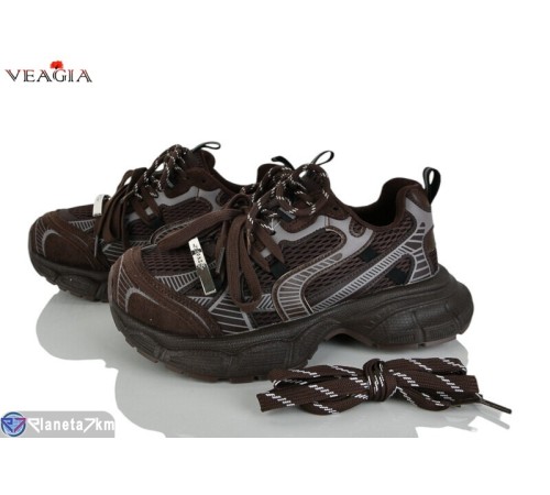 Кросівки жіночі на весну/осінь (8 пар р.37-40) коричневий  "Veagia-ADA"