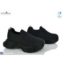 Кросівки жіночі на літо (6 пар р.37-42) чорний  "Veagia-ADA"