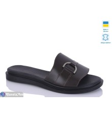 Шлепки жіночі на літо (6 пар р.36-40) коричневий  "LIKA"
