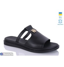 Шлепки жіночі на літо (6 пар р.36-40) чорний  "LIKA"