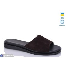 Шлепки жіночі на літо (6 пар р.36-40) коричневий  "LIKA"