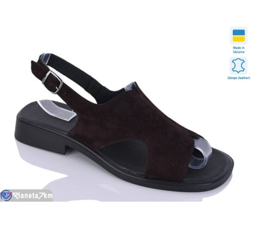 Босоніжки жіночі на літо (6 пар р.37-42) коричневий  "LIKA"