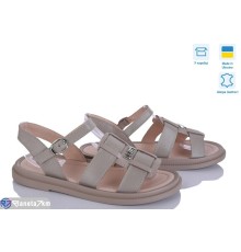 Босоніжки жіночі на літо (8 пар р.36-41) коричневий  "ERIKA"