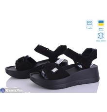 Босоніжки жіночі на літо (8 пар р.36-40) чорний  "STELUSA"