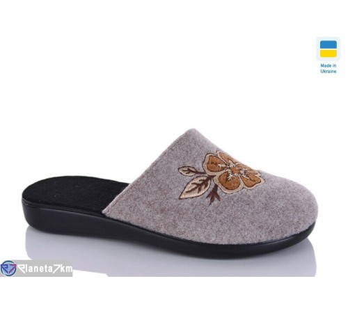 Тапки жіночі на весну/осінь (6 пар р.37-41) бежевий  "INPIRE"