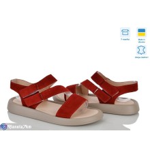Босоніжки жіночі на літо (6 пар р.36-40) червоний  "Linda"