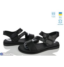 Босоніжки жіночі на літо (6 пар р.36-40) чорний  "Linda"